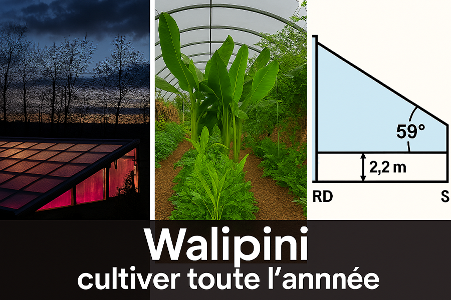 Guide ultime : construire une serre Walipini en France -Plans et ...